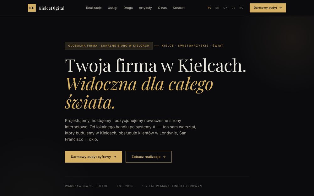 Screenshot of KielceDigital