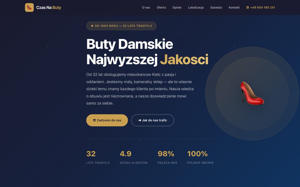 Screenshot of Czas Na Buty &ldquo;Avanti&rdquo;